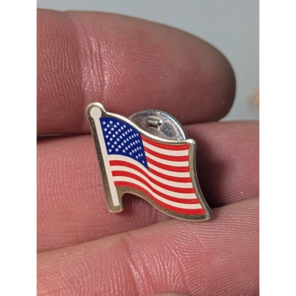 Lapel Pins Ladybug EMS Bear American Flag Angel Cupid Boots Lot of 16 - Picture 11 of 16